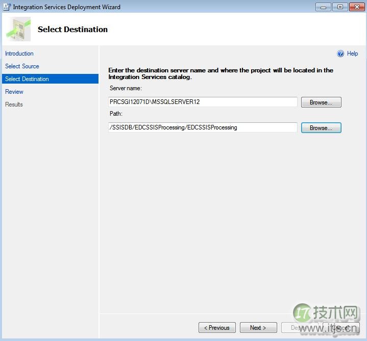 微软 BI 系列随笔 - SSIS 2012 基础 - SSIS 项目部署模型(图5)