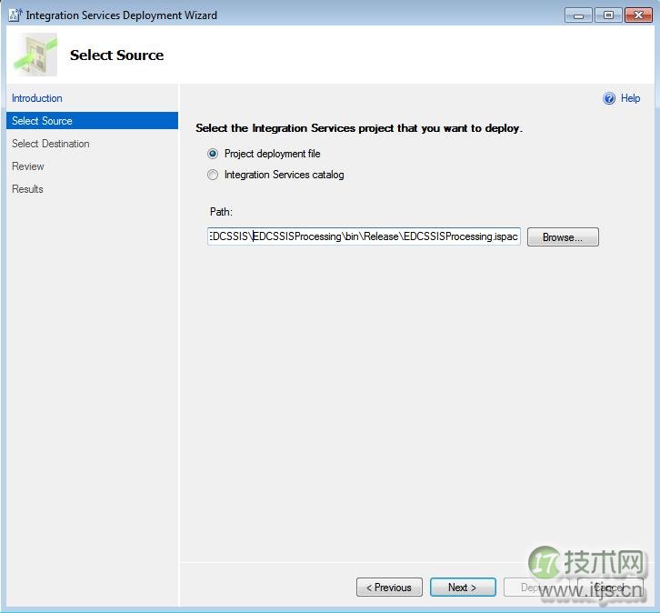 微软 BI 系列随笔 - SSIS 2012 基础 - SSIS 项目部署模型(图4)