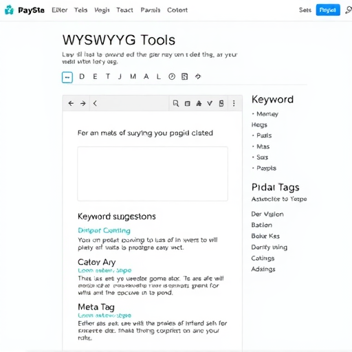 提升WYSIWYG Editor Optimization所见即所得编辑器优化 SEO功能的秘密